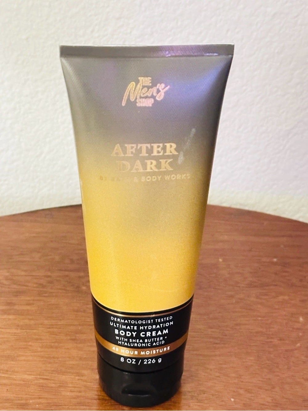 Bath & Body Works After Dark Gradient Yellow and Black Body Cream